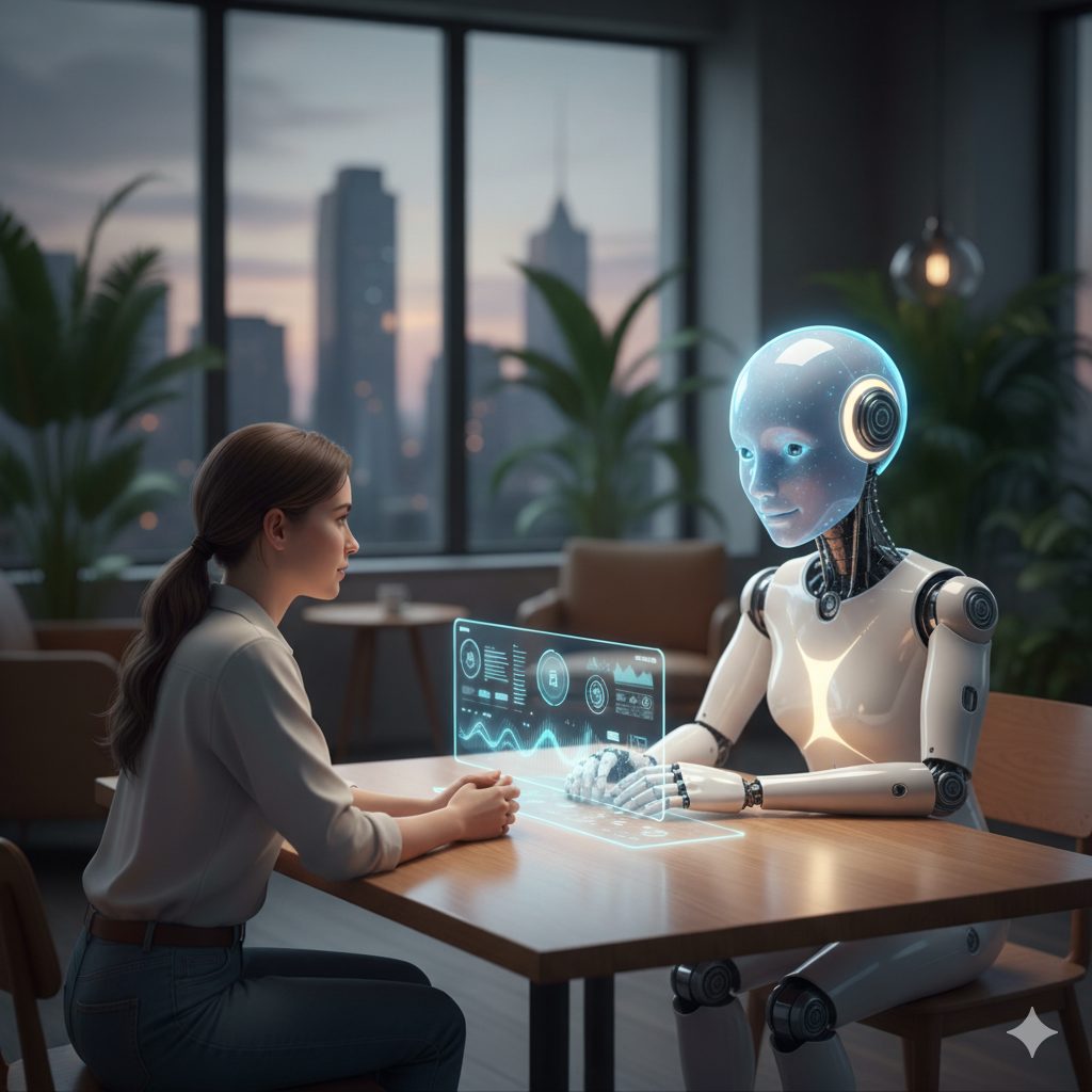 AIと相談する人